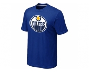 NHL Edmonton Oilers Big & Tall Logo Blue T-Shirt