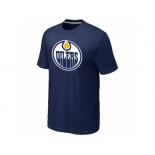 NHL Edmonton Oilers Big & Tall Logo D.Blue T-Shirt