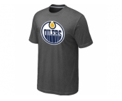 NHL Edmonton Oilers Big & Tall Logo D.Grey T-Shirt