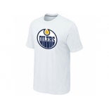 NHL Edmonton Oilers Big & Tall Logo White T-Shirt