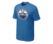 NHL Edmonton Oilers Big & Tall Logo light Blue T-Shirt