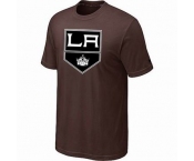 NHL Los Angeles Kings big & tall logo T-shirt brown