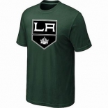 NHL Los Angeles Kings big & tall logo T-shirt dk green