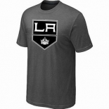 NHL Los Angeles Kings big & tall logo T-shirt dk grey