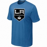 NHL Los Angeles Kings big & tall logo T-shirt light blue