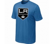 NHL Los Angeles Kings big & tall logo T-shirt light blue