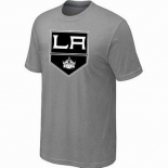 NHL Los Angeles Kings big & tall logo T-shirt light grey