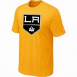 NHL Los Angeles Kings big & tall logo T-shirt yellow