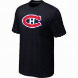 NHL Montreal Canadiens big & tall logo T-shirt black