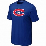 NHL Montreal Canadiens big & tall logo T-shirt blue