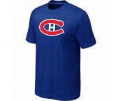 NHL Montreal Canadiens big & tall logo T-shirt blue