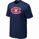 NHL Montreal Canadiens big & tall logo T-shirt dk blue