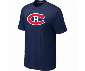 NHL Montreal Canadiens big & tall logo T-shirt dk blue