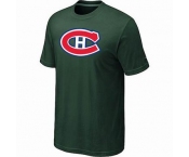 NHL Montreal Canadiens big & tall logo T-shirt dk green