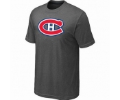 NHL Montreal Canadiens big & tall logo T-shirt dk grey