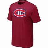 NHL Montreal Canadiens big & tall logo T-shirt red