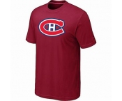 NHL Montreal Canadiens big & tall logo T-shirt red