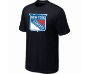 NHL New York Rangers big & tall logo T-shirt black