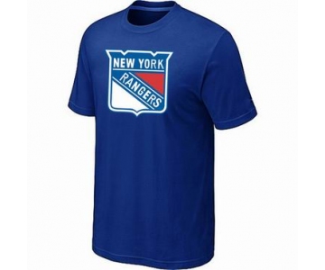 NHL New York Rangers big & tall logo T-shirt blue