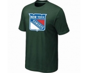 NHL New York Rangers big & tall logo T-shirt dk green