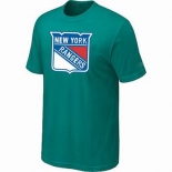 NHL New York Rangers big & tall logo T-shirt green