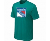 NHL New York Rangers big & tall logo T-shirt green