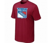 NHL New York Rangers big & tall logo T-shirt red