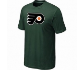 NHL Philadelphia Flyers big & tall logo T-shirt dk green