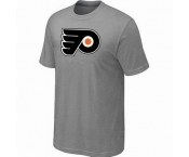 NHL Philadelphia Flyers big & tall logo T-shirt light grey