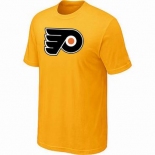 NHL Philadelphia Flyers big & tall logo T-shirt yellow