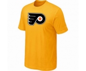 NHL Philadelphia Flyers big & tall logo T-shirt yellow