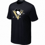 NHL Pittsburgh Penguins big & tall logo T-shirt black