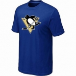 NHL Pittsburgh Penguins big & tall logo T-shirt blue