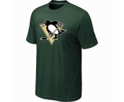 NHL Pittsburgh Penguins big & tall logo T-shirt dk green