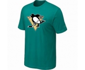 NHL Pittsburgh Penguins big & tall logo T-shirt green