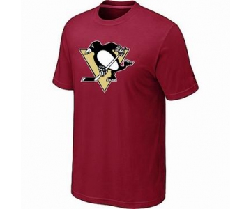 NHL Pittsburgh Penguins big & tall logo T-shirt red