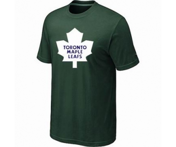 NHL Toronto Maple Leafs big & tall logo T-shirt dk green