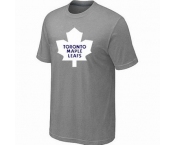 NHL Toronto Maple Leafs big & tall logo T-shirt light grey