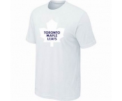 NHL Toronto Maple Leafs big & tall logo T-shirt white