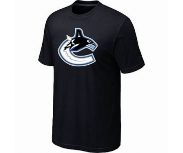 NHL Vancouver Canucks big & tall logo T-shirt black