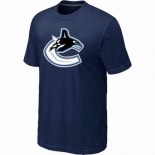 NHL Vancouver Canucks big & tall logo T-shirt dk blue