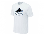 NHL Vancouver Canucks big & tall logo T-shirt white