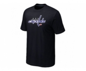 NHL Washington Capitals Big & Tall Logo Black T-Shirt