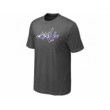 NHL Washington Capitals Big & Tall Logo D.Grey T-Shirt