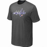 NHL Washington Capitals big & tall logo T-shirt dk grey