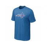 NHL Washington Capitals big & tall logo T-shirt light blue