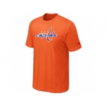 NHL Washington Capitals big & tall logo T-shirt orange