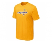 NHL Washington Capitals big & tall logo T-shirt yellow