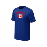 Nike 2014 Olympics Canada Flag Collection Locker Room T-Shirt Blue