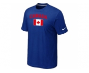 Nike 2014 Olympics Canada Flag Collection Locker Room T-Shirt Blue